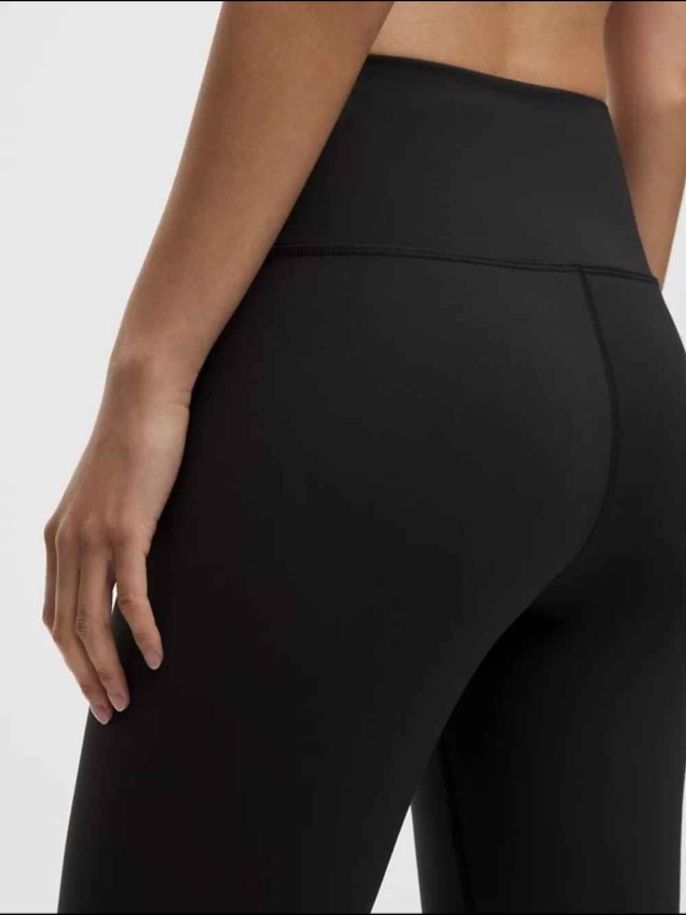 Lululemon Wunder Train High-Rise Tight 25" Black Leggings - Size 14 - Picture 5 of 13